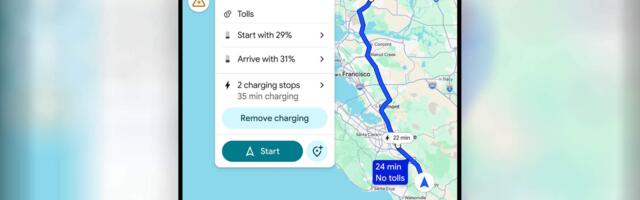 Google Maps Gets Full EV Trip Planning