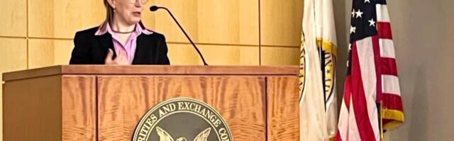 SEC Commissioner Peirce counters views that crypto rule will foster synthetic tokens