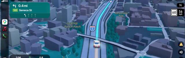 Google Maps brings a 3D map to your driving directions