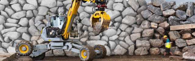 This robotic digger could construct the buildings of the future