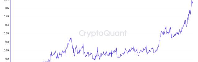 Ether's Record Leverage Ratio of 0.57 Is Over Double That of Bitcoin