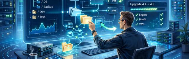 Папки, клоны и обновление: что мы увидели в zVirt 4.5