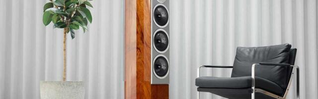 This beautiful hand-made floor-standing speaker ain't cheap, but I can't take my eyes off it and I haven't even heard it yet