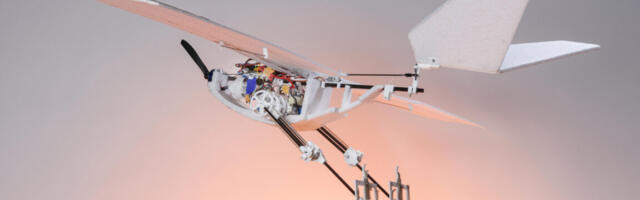 New drone has legs for landing gear, enabling efficient launches