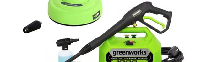 Greenworks Electric Pressure Washer Combo Kit for 55% Off Is Listed in Best Buy’s Top Deals for 4th of July