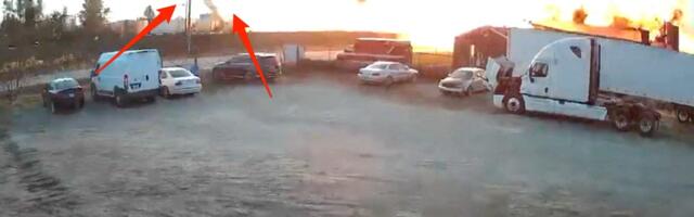 Photo shows UPS cargo plane at moment of fiery crash; left engine detached before takeoff, NTSB says