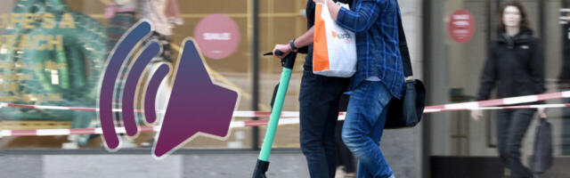 Researchers develop a unique sound to help you so hear escooters passing by