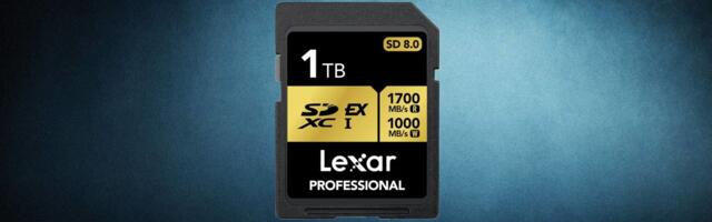 Lexar's latest SD 8.0 card is too fast for its own good — potentially DOA since no current devices exploit the card's 1,700 MB/s speeds