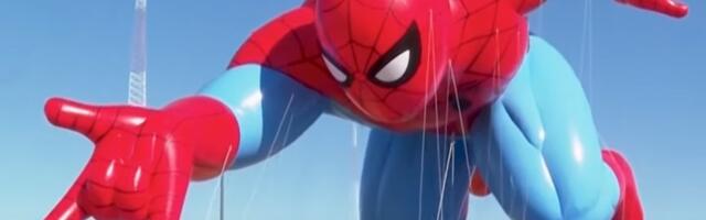 Spider-Man Is Back at Macy’s Thanksgiving Parade, and Has Not Skipped Leg Day