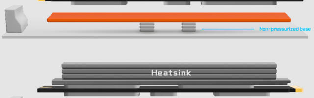Gigabyte's pressurized thermal pads lower SSD temperatures in M.2 slots by up to 12C