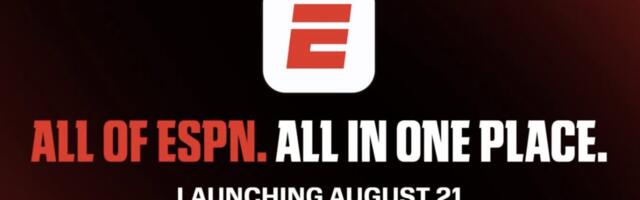 ESPN’s Stand-Alone Service Arrives August 21 for $30/Mo
