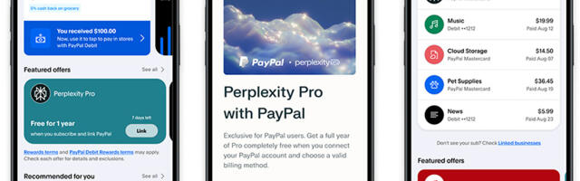 PayPal and Venmo users get a free year of Perplexity Pro and early access to its AI browser