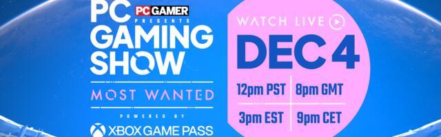 The PC Gaming Show: Most Wanted airs today – here's when you can tune in and what announcements you can expect