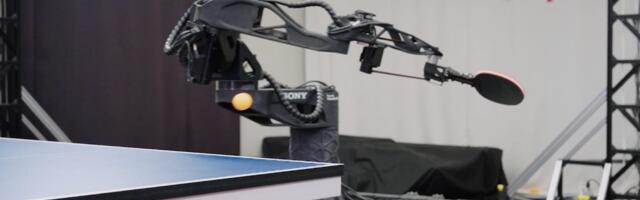 Sony's New AI Robot Can Probably Beat You in Table Tennis