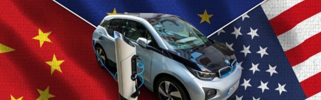China and EU beat up the hell out of the US in EV production