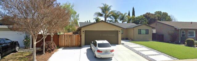 Detached house in Pleasanton sells for $1.5 million