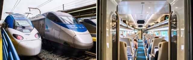 I booked 2 business-class tickets on Amtrak's speedy Acela train 3 years apart. The second ride was smoother and sleeker.