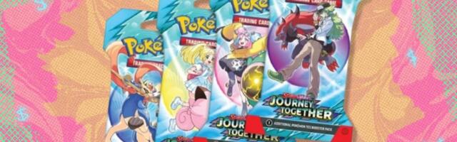 Grab eight Pokémon TCG Journey Together Booster Packs at $16 off on Amazon