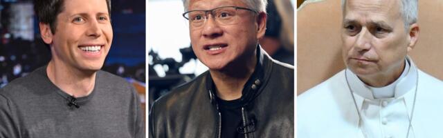 The pope, Sam Altman, and Nvidia's Jensen Huang have something in common: They all just said reasonable things about AI.