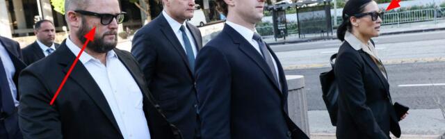 Zuckerberg's courthouse entourage showed up in Meta Ray-Bans
