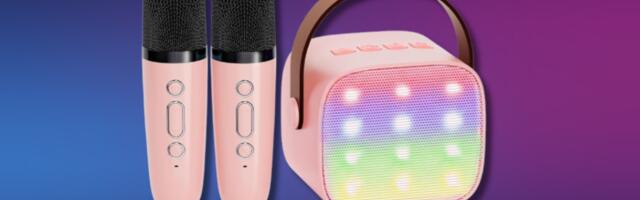 Liven up your next party with this sweet-sounding karaoke machine deal