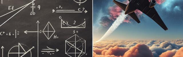 Траектория манёвра летательного аппарата: от школьной геометрии до реального полёта