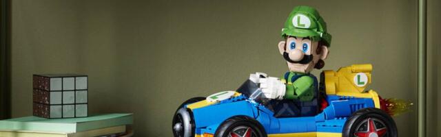Lego’s New Luigi ‘Mario Kart’ Set Is Begging for a Death Stare Tweak
