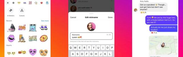Instagram adds live location sharing to DMs
