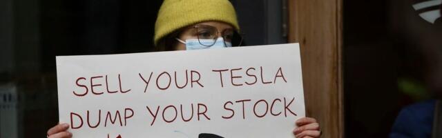 A record number of used Teslas have flooded the market as Elon Musk backlash continues