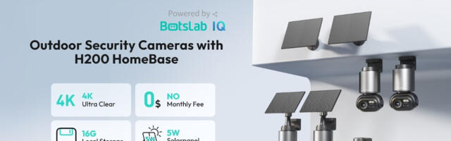 This smart 4-camera kit doesn’t need a subscription and watches your whole yard in stunning 4K
