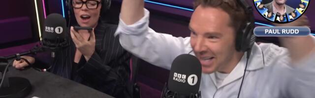 Olivia Colman and Benedict Cumberbatchs radio interview goes hilariously off the rails