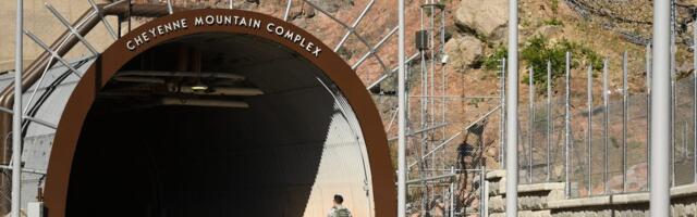 A Cold War nuclear bunker is buried deep inside a Colorado mountain. See inside the Cheyenne Mountain Complex.