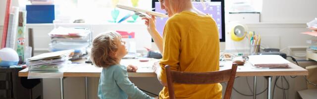 I dragged my son to all my work meetings as a single mom who couldn't afford childcare. I worried I ruined his childhood.