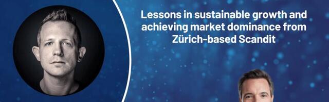 🎙️ Lessons in sustainable growth and achieving market dominance from Zürich-based Scandit CEO and co-founder Samuel Mueller