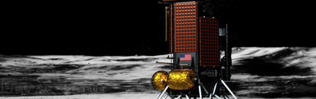 See the Intuitive Machines lander on its side on the moon (again)