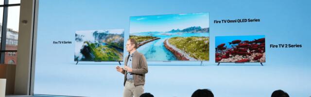Amazon debuts its latest Fire TVs, including a new Omni QLED model