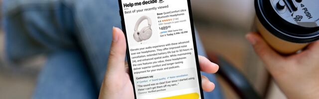 Amazon’s latest attempt at selling stuff with AI is the ‘Help me decide’ button