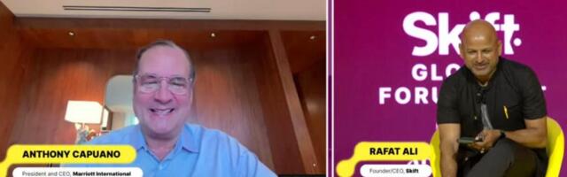 Marriott CEO: Middle East Growth, M&A — Calls Airport Lounges ‘Intriguing’ Marriott CEO: Middle East Growth, M&A — Calls Airport Lounges ‘Intriguing’