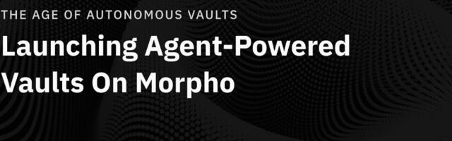 kpk Launches Agent-Powered Vaults on Morpho