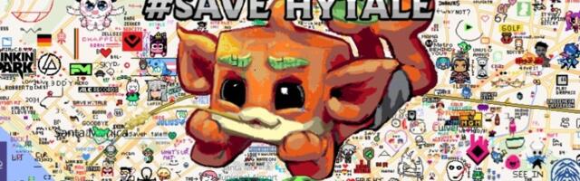 Hytale Fans paint #SaveHytale art over Riot Games’ Office on Wplace, protesting its cancellation
