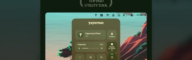 If you miss the feel of paper in the digital age, this app gives your Mac’s screen a textured look