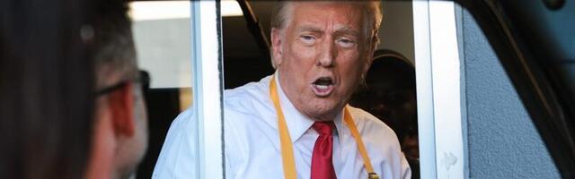 Trump took orders and cooked fries at a McDonald's in Pennsylvania, attempting to cast doubt on Harris' earlier employment at the chain