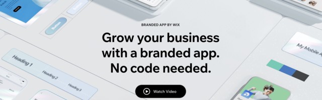 Wix launches native mobile app builder