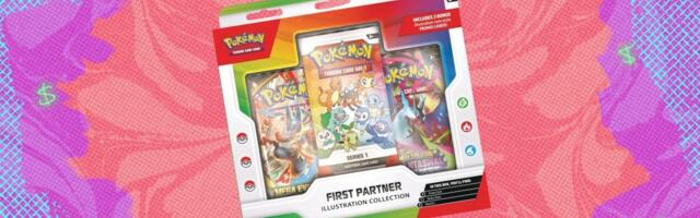 The Pokémon TCG First Partner Illustration Collection Series 1 has hit a new low price at Amazon