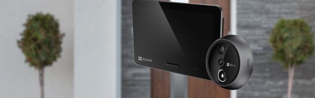 This clever peephole camera is perfect for renters, adding smart home video without wires, drilling, or an expensive subscription