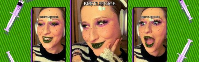 'Beetlejuice lips' TikTok trend celebrates the natural creases of your lips