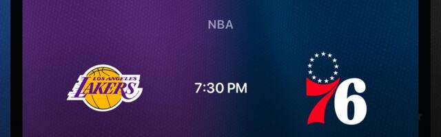 Apple’s Sports app now tells you where you can watch nationally broadcast games
