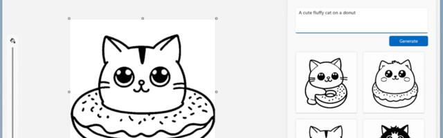 You can now create AI-generated coloring books in Microsoft Paint