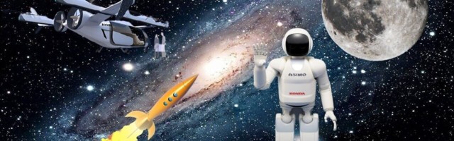 Forget about cars: Honda wants flying vehicles, avatar robots, and rockets