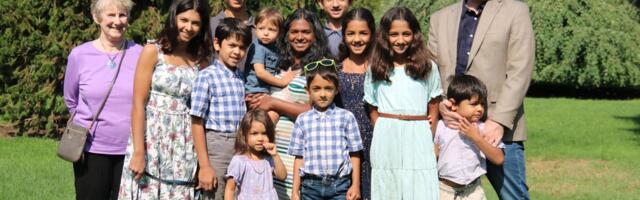 My mom lives with me, my husband, and our 10 kids. My family loves multigenerational living.